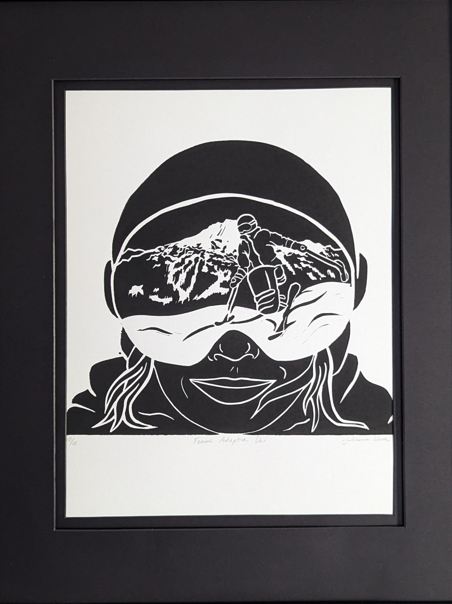 Lino Print | Femme Adaptive Ski